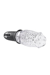 Zero Tolerance - Cyclone Vibrating & Spinning Stroker - Black/Clear - Stag Shop