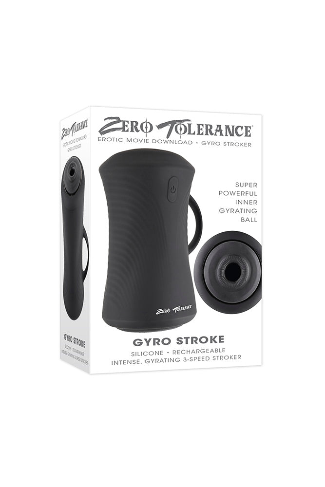 Zero Tolerance - Gyro Stroke Gyrating Stroker - Black - Stag Shop