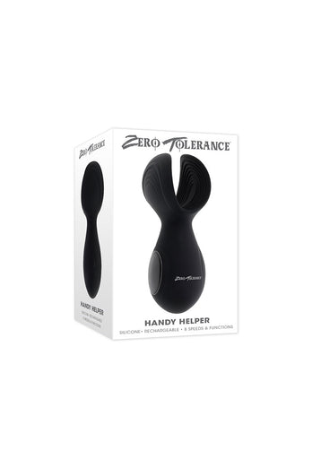 Zero Tolerance - Handy Helper Vibrating Stroker - Black - Stag Shop