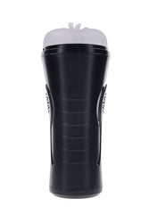 Zero Tolerance - Hold Tight Squeezable Vibrating Stroker - Black/Clear - Stag Shop