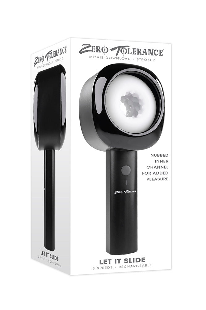 Zero Tolerance - Let It Slide Stroker - Black - Stag Shop