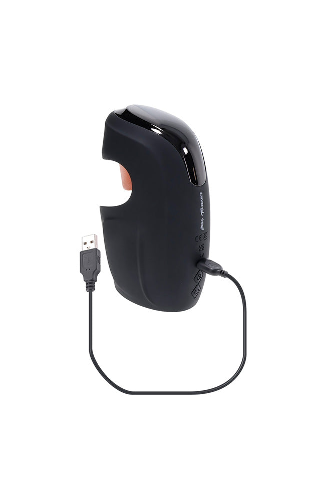 Zero Tolerance - Lick The Tip Flicking Tongue Stroker - Black - Stag Shop