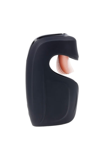 Zero Tolerance - Lick The Tip Flicking Tongue Stroker - Black - Stag Shop