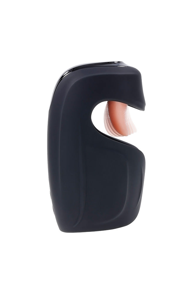 Zero Tolerance - Lick The Tip Flicking Tongue Stroker - Black | Stag Shop Zero Tolerance - Lick The Tip Flicking Tongue Stroker - Black | Stag Shop