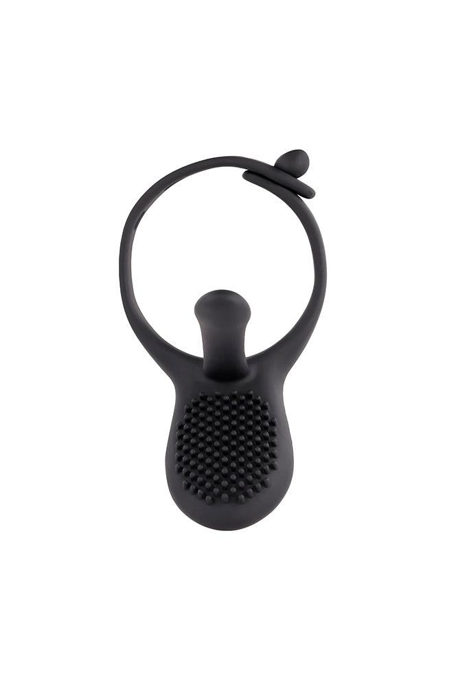 Zero Tolerance - Mr. Tickler Vibrating Cock Ring - Black - Stag Shop