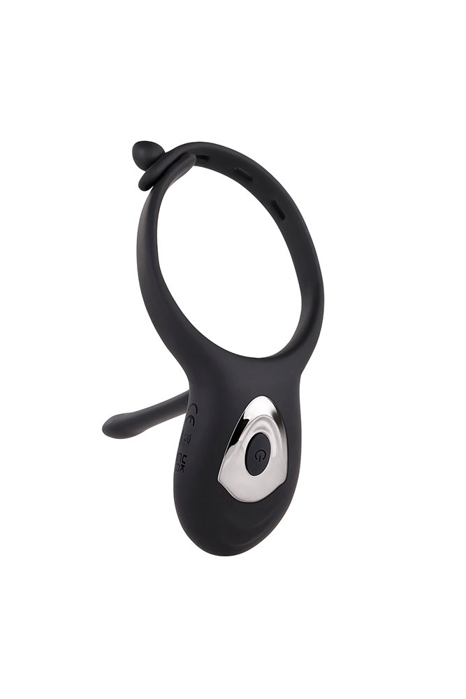 Zero Tolerance - Mr. Tickler Vibrating Cock Ring - Black - Stag Shop