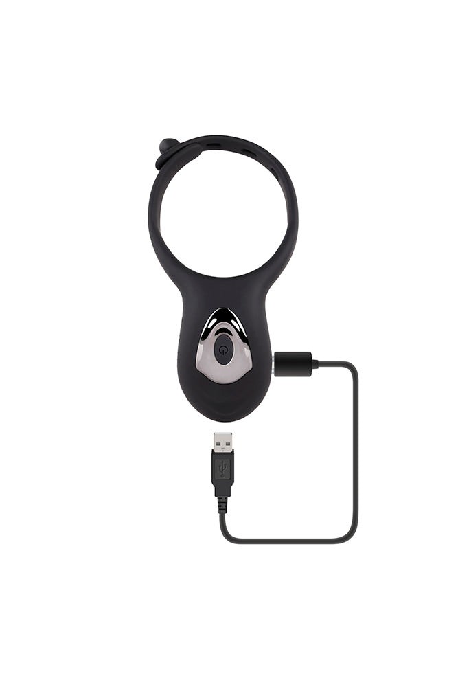 Zero Tolerance - Mr. Tickler Vibrating Cock Ring - Black - Stag Shop