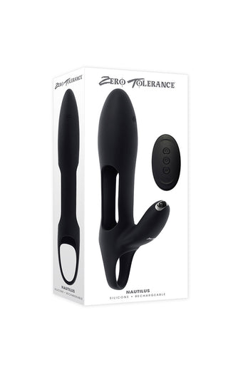 Zero Tolerance - Nautilus Remote Controlled Vibrating Cocksheath - Stag Shop