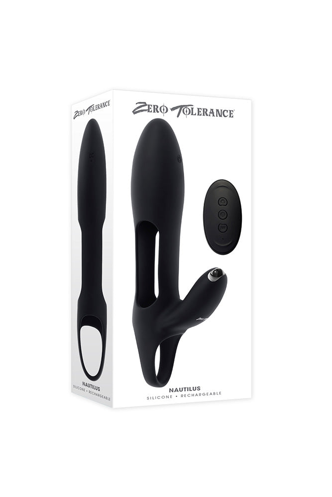 Zero Tolerance - Nautilus Remote Controlled Vibrating Cocksheath - Stag Shop