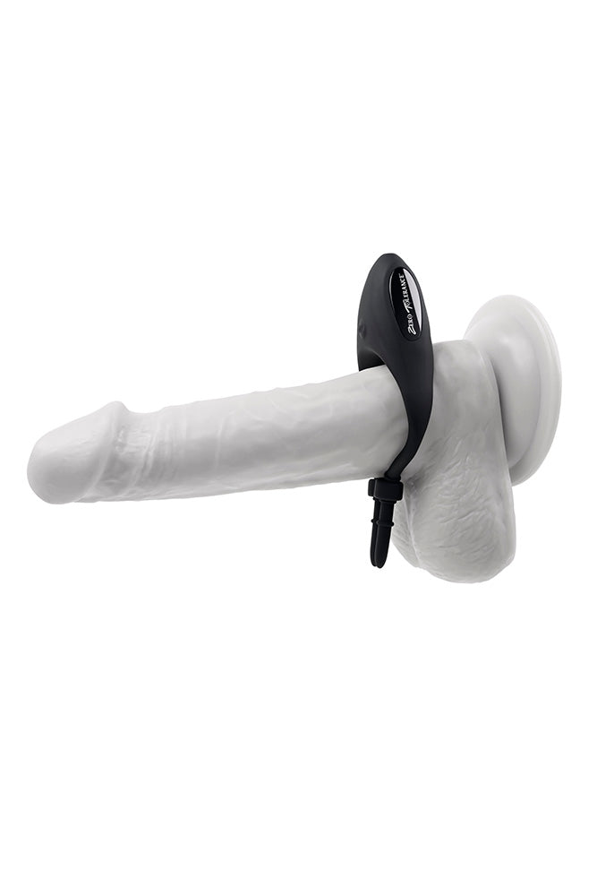 Zero Tolerance - Perfect Fit Adjustable Vibrating Cock Ring - Black - Stag Shop