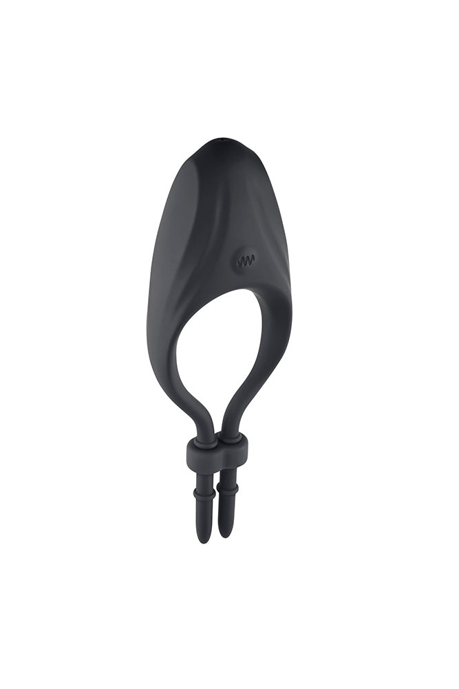 Zero Tolerance - Perfect Fit Adjustable Vibrating Cock Ring - Black - Stag Shop