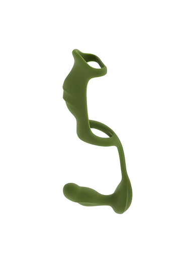 Zero Tolerance - Prostate Power Pack Prostate Massager With Vibrating Dual-Ring Harness - Stag Shop