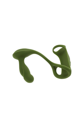 Zero Tolerance - Prostate Power Pack Prostate Massager With Vibrating Dual-Ring Harness - Stag Shop