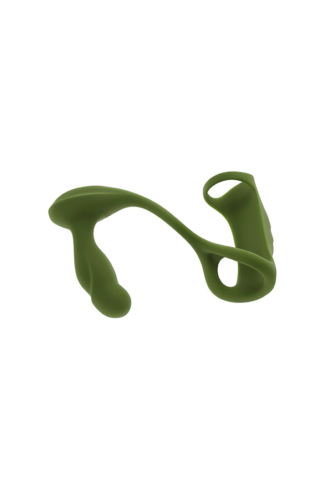Zero Tolerance - Prostate Power Pack Prostate Massager With Vibrating Dual-Ring Harness - Stag Shop