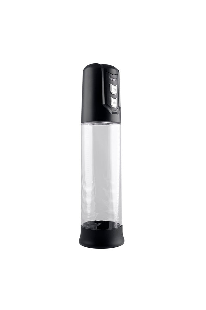 Zero Tolerance - Pump Start Penis Pump - Black/Clear - Stag Shop