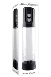 Zero Tolerance - Pump Start Penis Pump - Black/Clear - Stag Shop
