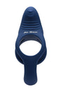 Zero Tolerance - Ring Around the Rosy Vibrating Cock Ring - Blue - Stag Shop