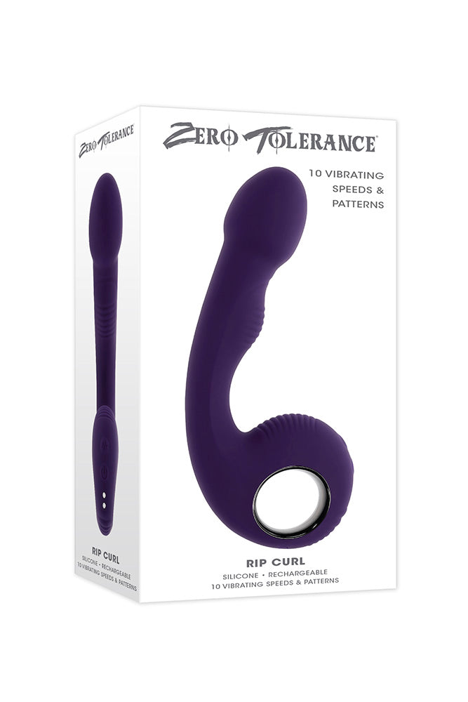 Zero Tolerance - Rip Curl Vibrator - Purple - Stag Shop
