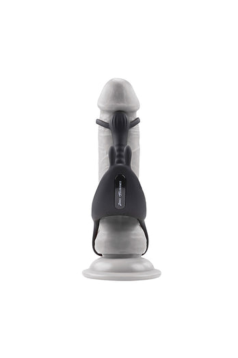 Zero Tolerance - Saddle Up Vibrating Cock Ring - Black - Stag Shop