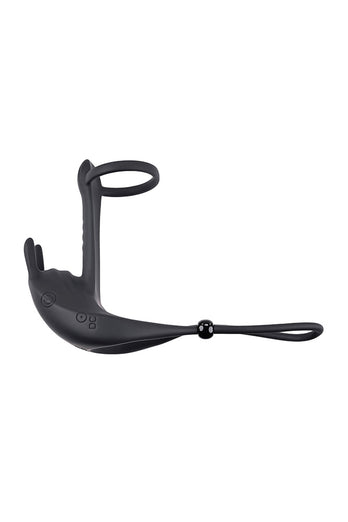 Zero Tolerance - Saddle Up Vibrating Cock Ring - Black - Stag Shop