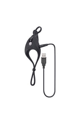 Zero Tolerance - Saddle Up Vibrating Cock Ring - Black - Stag Shop
