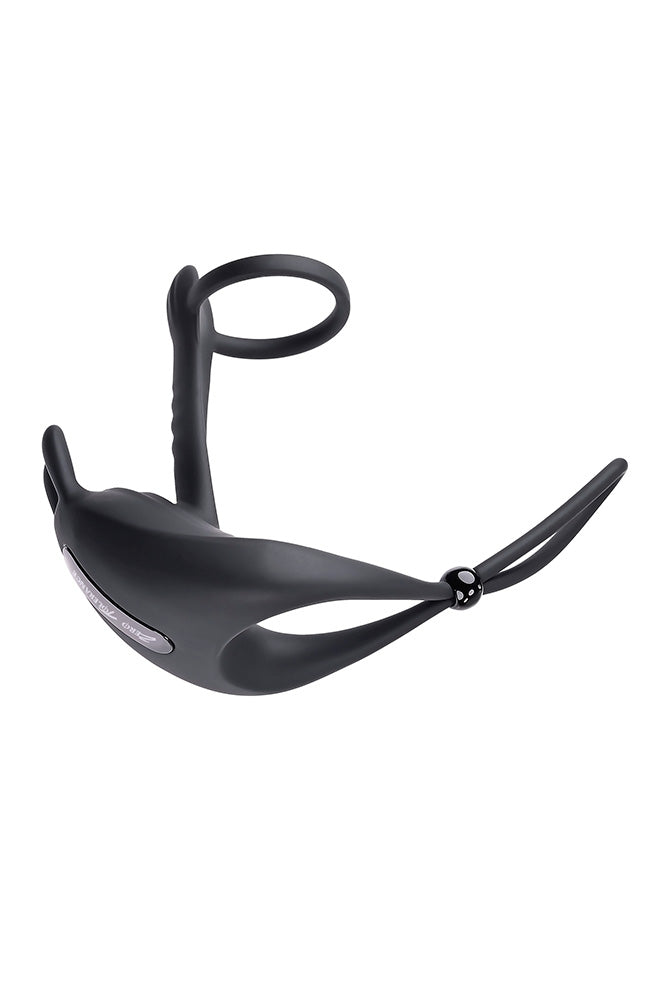 Zero Tolerance - Saddle Up Vibrating Cock Ring - Black - Stag Shop