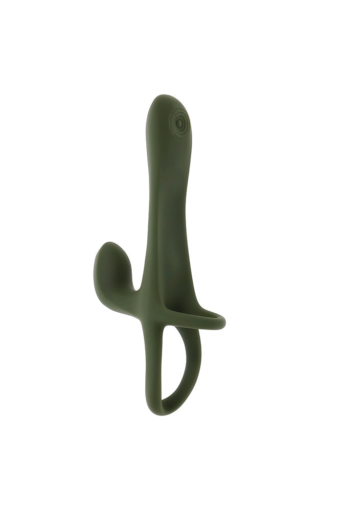 Zero Tolerance - Strap, Tap & Go Wearable Dual Vibrator & Girth Extender - Stag Shop