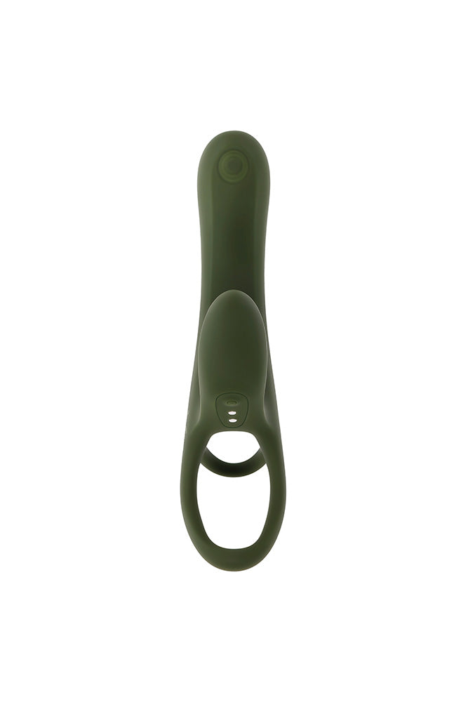 Zero Tolerance - Strap, Tap & Go Wearable Dual Vibrator & Girth Extender - Stag Shop