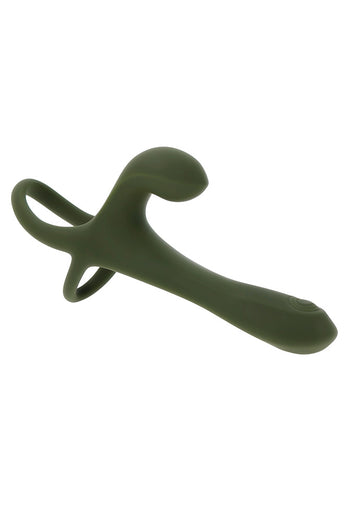 Zero Tolerance - Strap, Tap & Go Wearable Dual Vibrator & Girth Extender - Stag Shop