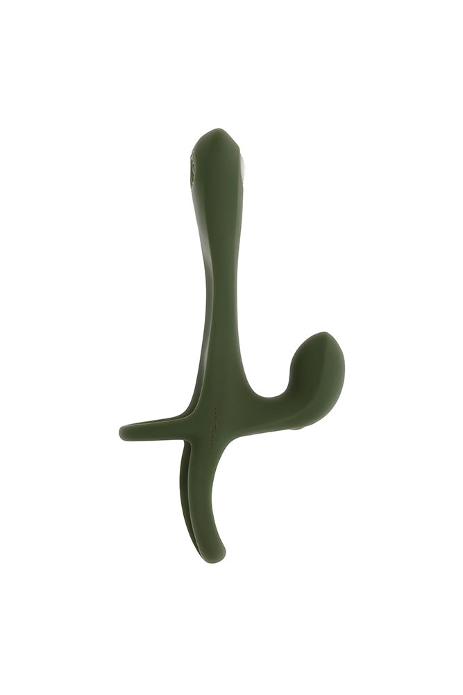 Zero Tolerance - Strap, Tap & Go Wearable Dual Vibrator & Girth Extender - Stag Shop