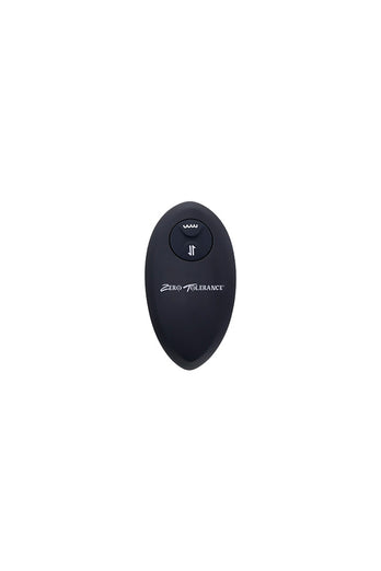Zero Tolerance - Striker Thrusting & Tapping Prostate Massager - Black - Stag Shop