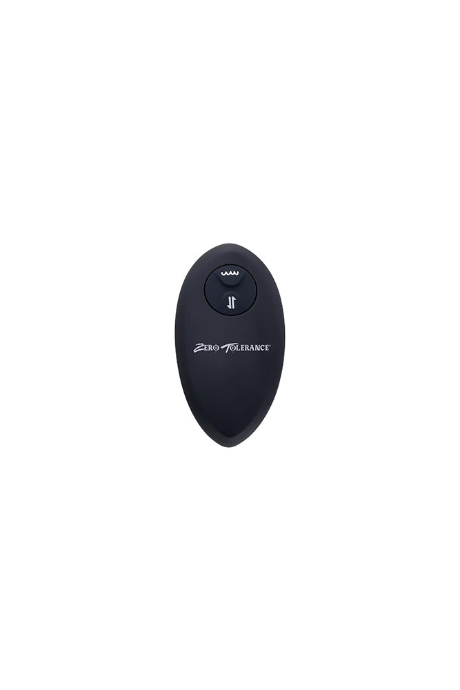 Zero Tolerance - Striker Thrusting & Tapping Prostate Massager - Black - Stag Shop