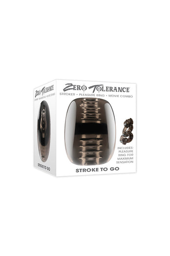 Zero Tolerance - Stroke To Go Mini Stroker - Black - Stag Shop