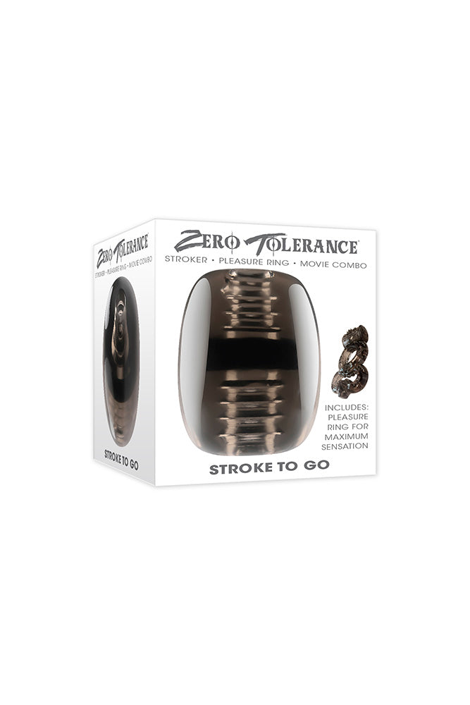 Zero Tolerance - Stroke To Go Mini Stroker - Black - Stag Shop