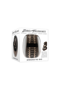 Thumbnail for Zero Tolerance - Stroke To Go Mini Stroker - Black - Stag Shop