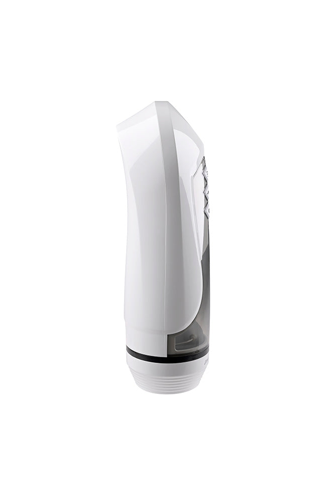 Zero Tolerance - Stroking Buddy Thrusting & Vibrating Stroker - White - Stag Shop