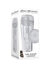Thumbnail for Zero Tolerance - The Clear Choice Stroker - Clear - Stag Shop