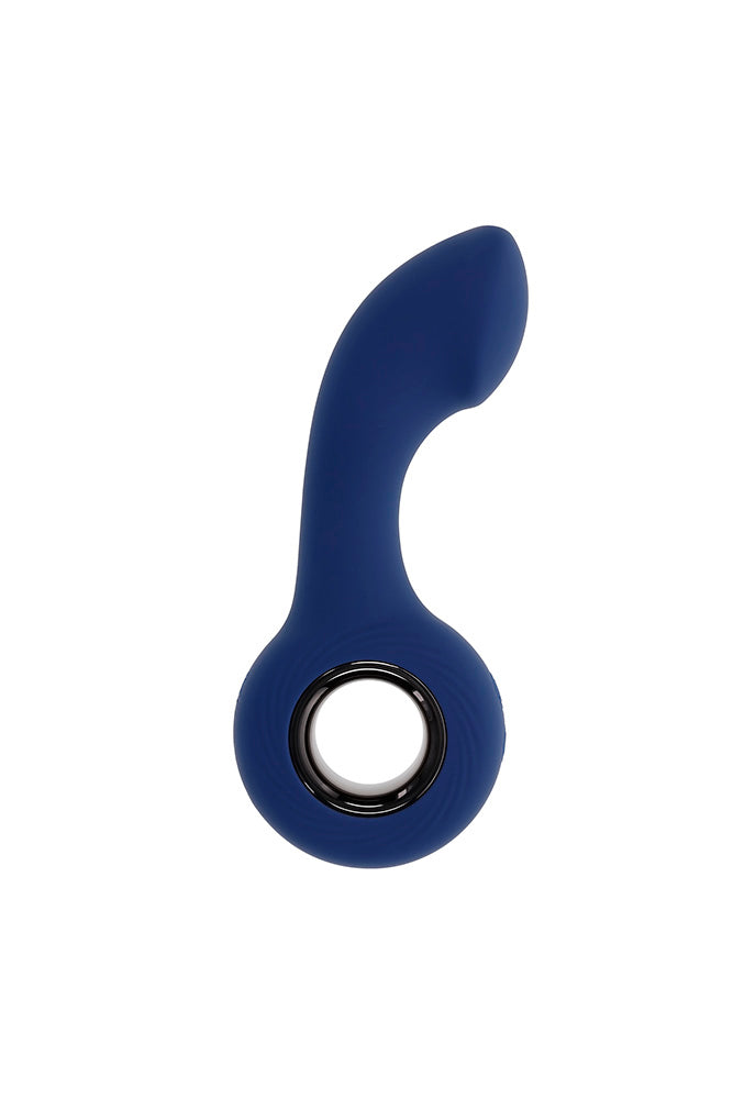 Zero Tolerance - The Reach Vibrating Prostate Massager - Blue - Stag Shop