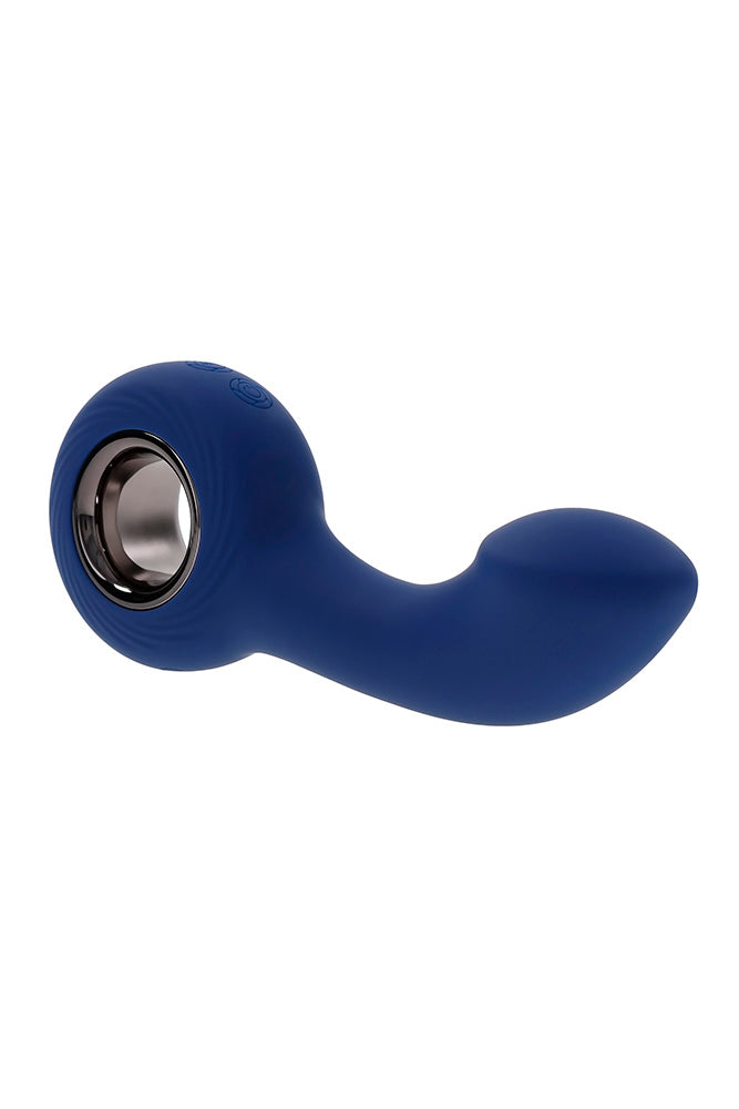Zero Tolerance - The Reach Vibrating Prostate Massager - Blue - Stag Shop