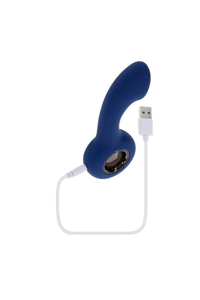 Zero Tolerance - The Reach Vibrating Prostate Massager - Blue - Stag Shop