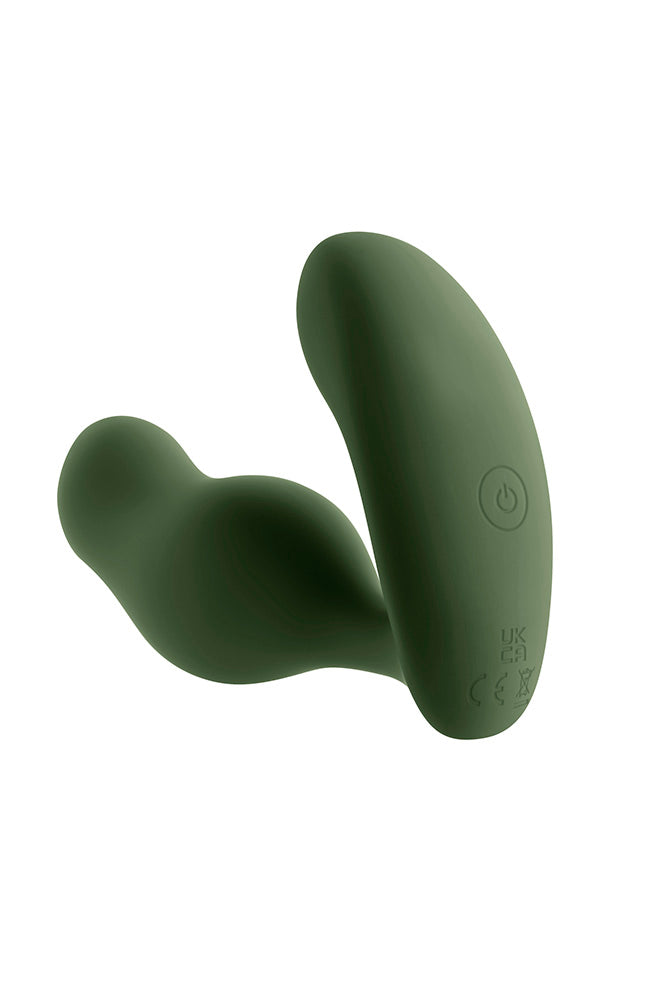 Zero Tolerance - The Sergeant Vibrating Remote Control Prostate Massager - Green - Stag Shop