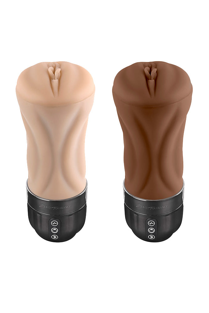 Zero Tolerance - Tight Lipped Vibrating & Sucking Stroker - Various Colours - Stag Shop