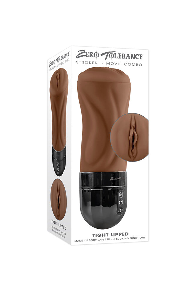 Zero Tolerance - Tight Lipped Vibrating & Sucking Stroker - Various Colours - Stag Shop