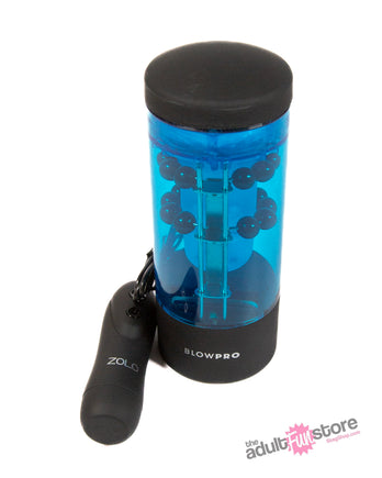 Zolo - Blow Pro Automatic Stroker - Black/Blue - Stag Shop