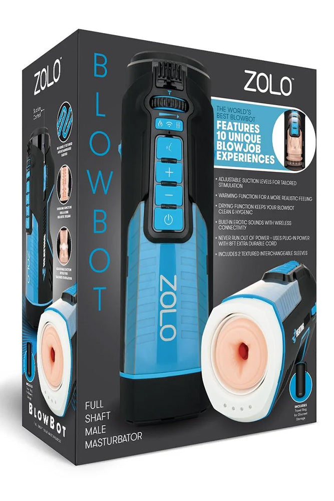 Zolo - Blowbot Full Shaft Automatic Masturbator - Stag Shop