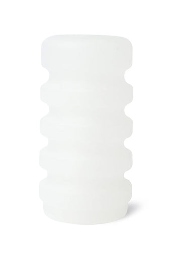 Zolo - The Girlfriend Squeezable Vibrating Stroker - Clear - Stag Shop