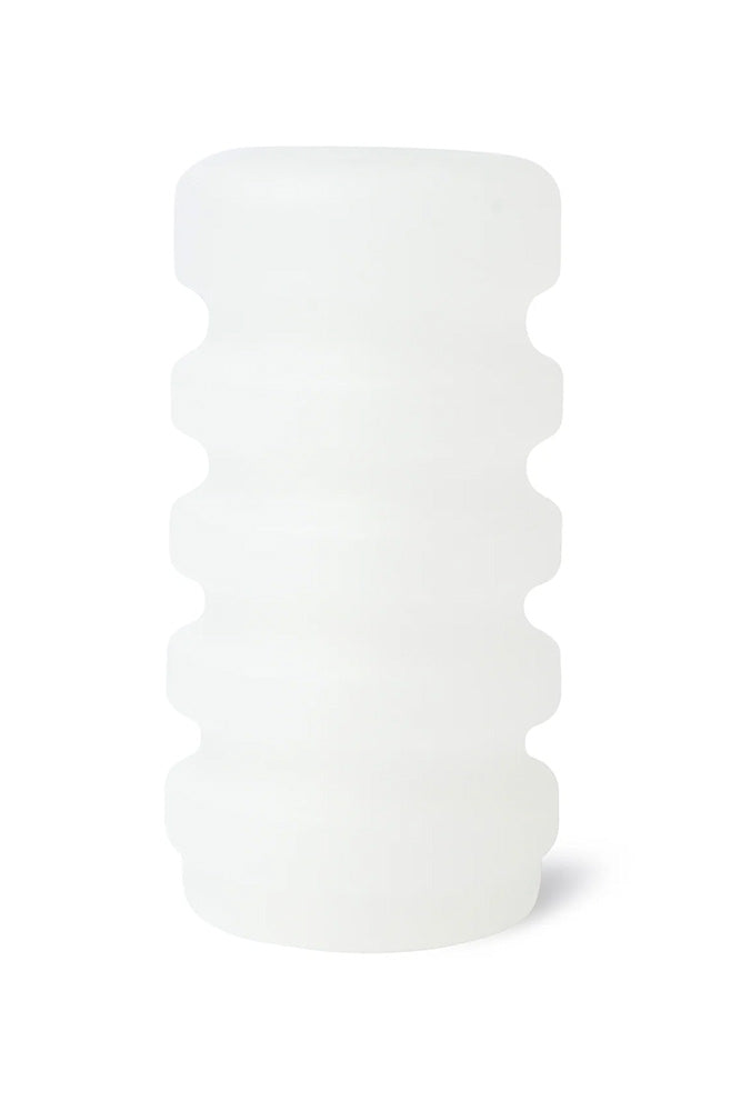 Zolo - The Girlfriend Squeezable Vibrating Stroker - Clear - Stag Shop