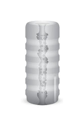 Zolo - The Girlfriend Squeezable Vibrating Stroker - Clear - Stag Shop