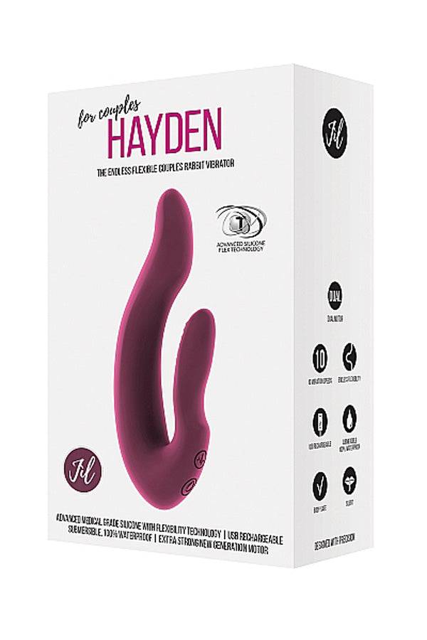 Shots Toys - Jil - Hayden - Dual Vibrator - Pink - Stag Shop