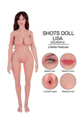 Flesh of Shots - Lisa Ultra Realistic Life Size Love Doll - Stag Shop